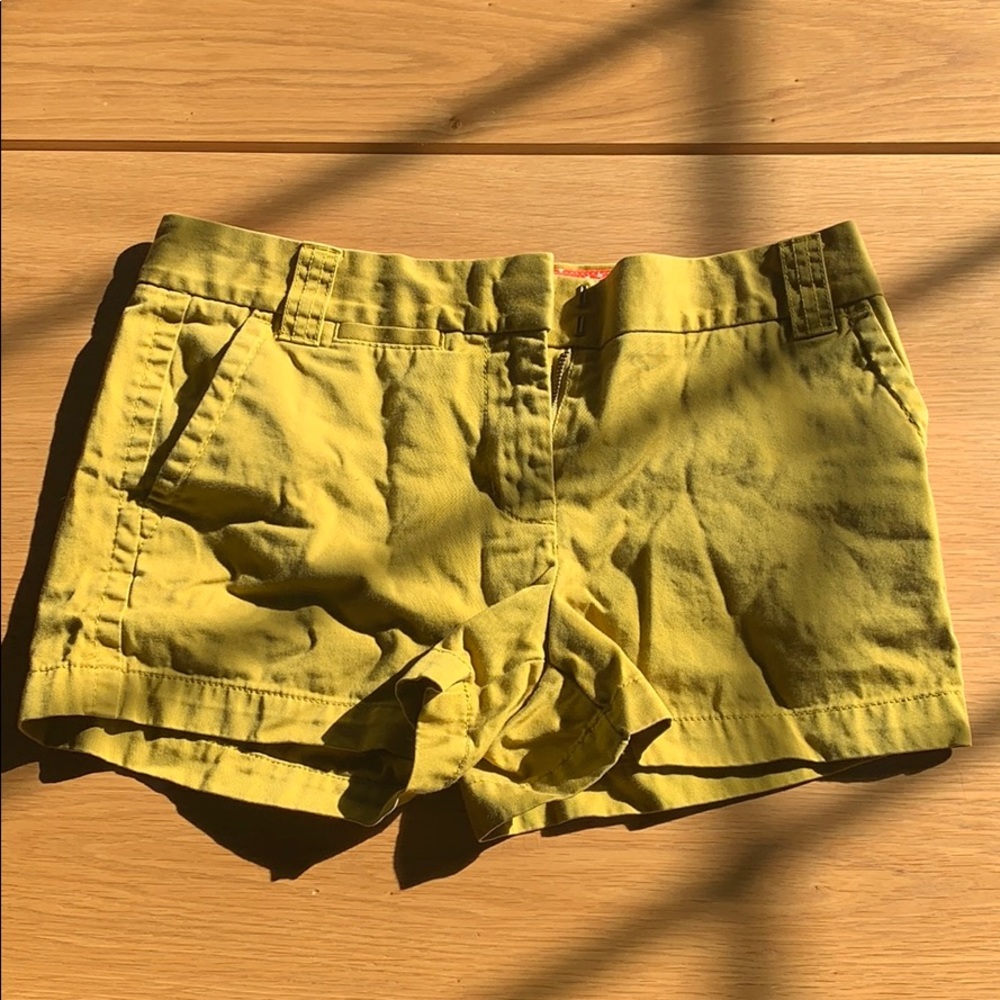 J crew city fit chino 4 mustard
